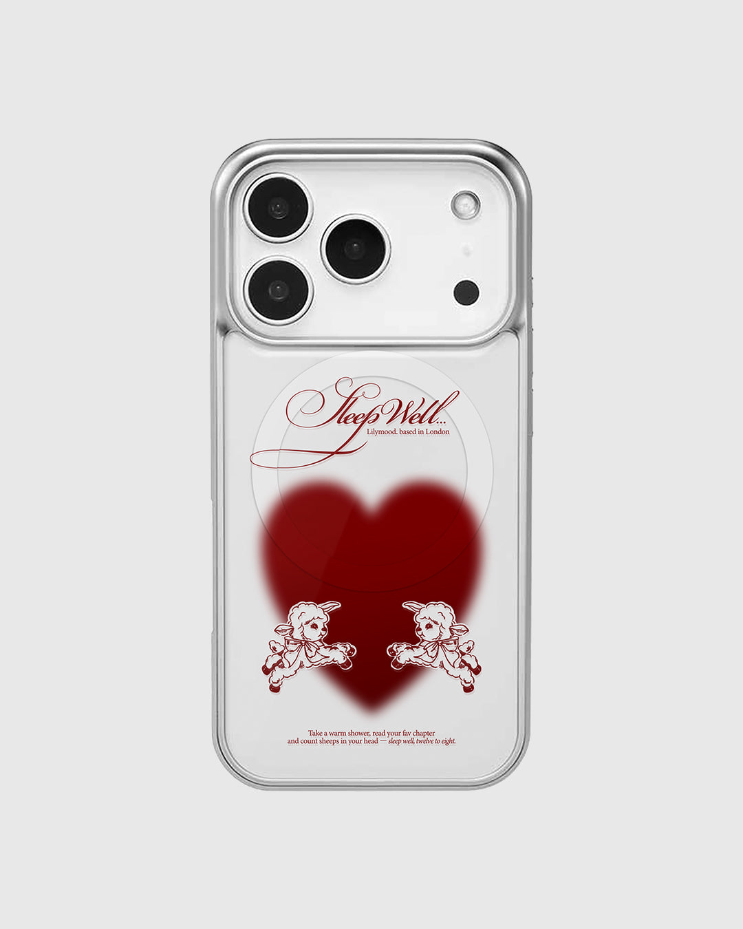 Sleep Well... Red Phone Case (3 types)