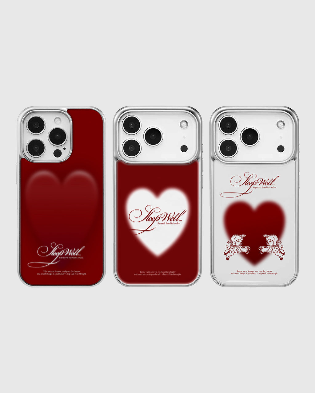 Sleep Well... Red Phone Case (3 types)