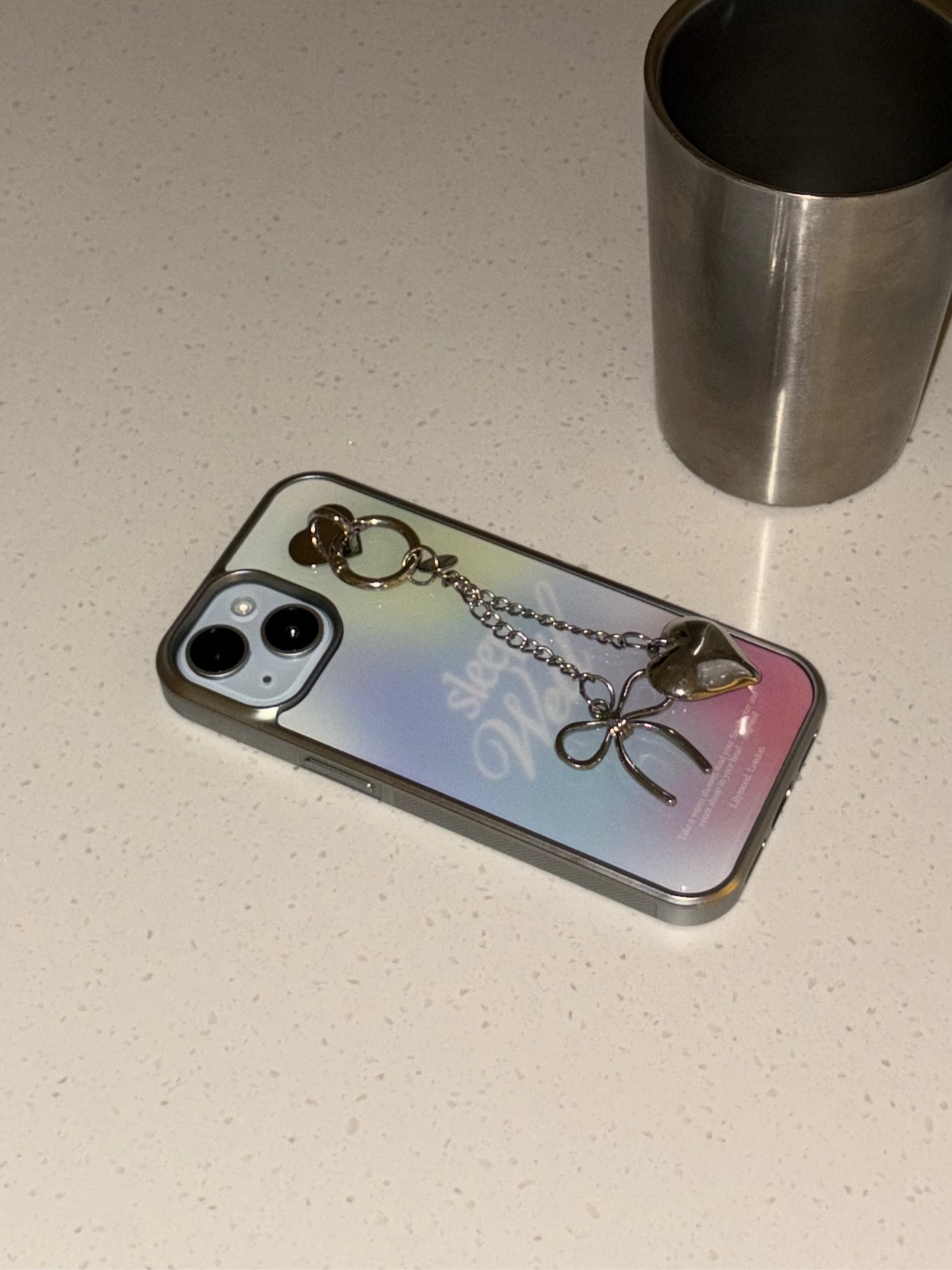 Sleep Well Phone Case (jelly blue)