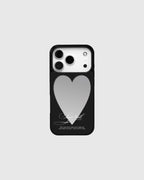 Heart Mirror Phone Case (Black)
