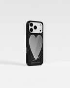 Heart Mirror Phone Case (Black)