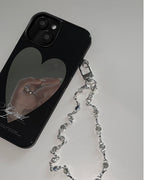 Heart Mirror Phone Case (Black)