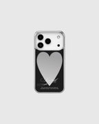 Heart Mirror Phone Case (Silver)