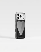 Heart Mirror Phone Case (Silver)