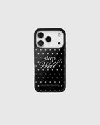 Polkadot Phone Case (Black)