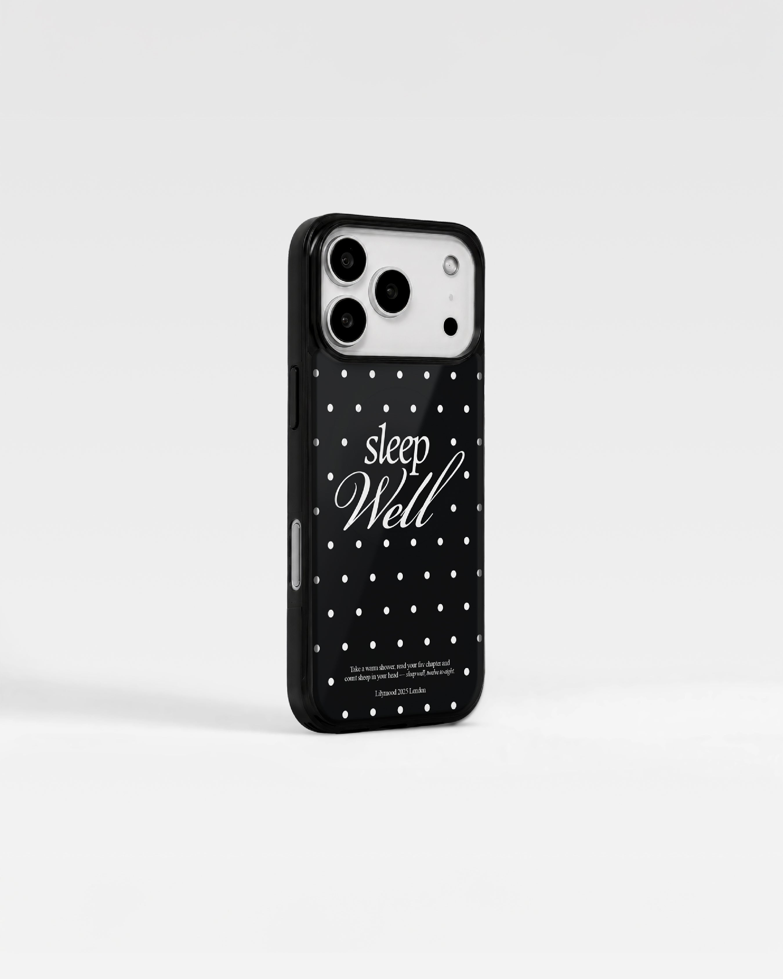 Polkadot Phone Case (Black)