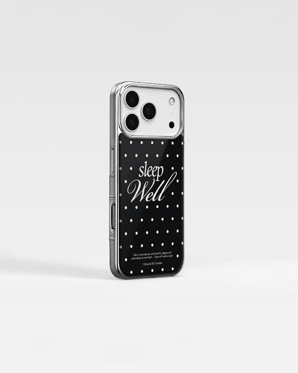 Polkadot Phone Case (Silver)