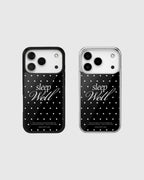 Polkadot Phone Case (Black)