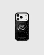 Polkadot Phone Case (Black)