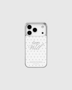 Polkadot Phone Case (White Mirror)